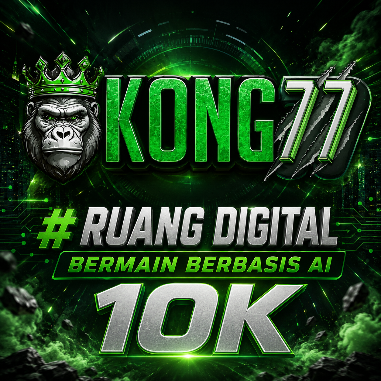 KONG77 # Ruang Digital Bermain Berbasis AI